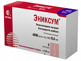 Купить эниксум, раствор для инъекций 6000 анти-ха ме шприцы 0,6мл, 5шт в Бору
