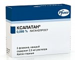 Купить ксалатан, капли глазные 0,005%, флакон-капельница 2,5мл в упаковке 3 шт в Бору