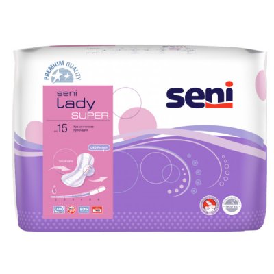 Купить seni lady (сени леди) прокладки урологические супер 15шт в Бору