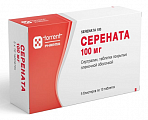 Купить серената, таблетки покрытые пленочной оболочкой 100 мг, 50 шт в Бору
