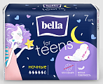 Bella (Белла) прокладки for teens ночные с мягкой поверхностью 7 шт