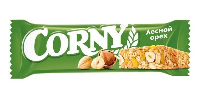 Купить corny big (корни) батончик злаковый с лесным орехом, 50г в Бору