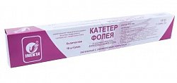 Катетер Фолея Inekta 2-х ходовый однократного применения CH/FR26 латексный с силиконовым покрытием 30мл, 10 шт