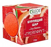 Купить oleos (олеос) шар для ванн бурлящий грейпфрут, 110г в Бору