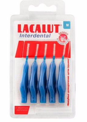 Купить lacalut (лакалют) ершик для зубные, интердентал размер m d 3мм 5 шт в Бору
