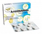 Купить алкоминц, таблетки шипучие массой 1700мг, 10 шт бад в Бору