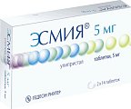 Купить эсмия, таблетки 5мг, 28 шт в Бору