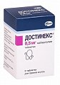 Купить достинекс, таблетки 0,5мг, 2 шт в Бору