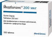 Купить йодбаланс, таблетки 200мкг, 100 шт в Бору