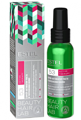 Купить estel (эстель) спрей-активатор роста и укрепления волос beauty hair lab 100 мл в Бору