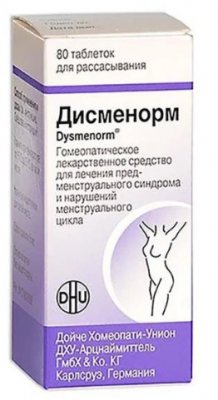Купить дисменорм, таблетки для рассасывания гомеопатические, 80 шт в Бору
