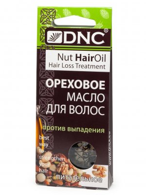 Купить dnc (днц) масло для волос ореховое питательное пакет 15мл, 3шт в Бору