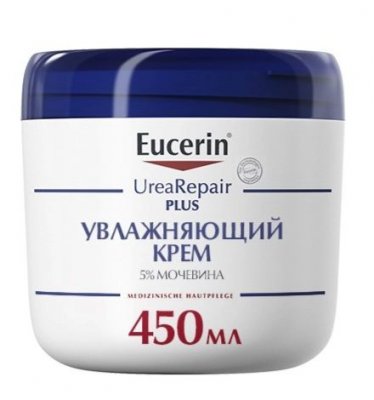 Купить eucerin urearepair (эуцерин) крем увлажняющий плюс 450 мл в Бору