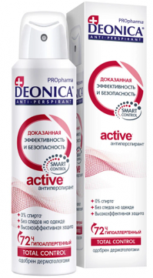 Купить deonica for women active (деоника) антиперспирант аэрозоль, 150мл в Бору