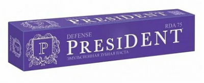 Купить президент (president) зубная паста дефенс, 50мл в Бору