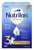 Купить nutrilon junior premium 3 (нутрилон) сухая смесь детская с 12 месяцев, 600г в Бору