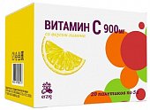 Купить витамин с 900мг со вкусом лимона, саше-пакет 5г, 20 шт бад в Бору