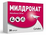 Купить милдронат, капсулы 250мг, 20 шт в Бору