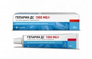 Купить гепарин дс, гель для наружного применения 1000ме/г, 50 г в Бору