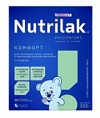 Купить нутрилак (nutrilak premium) премиум комфорт молочная смесь с рождения, 350г в Бору