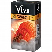Купить viva (вива) презервативы ребристые 12шт в Бору
