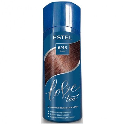 Купить estel (эстель) бальзам для волос оттеночный love ton 150мл тон 6/43 коньяк в Бору