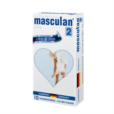 Купить masculan-2 (маскулан) презервативы ультра особо тонкие прозрачные с обильной смазкой 10шт в Бору
