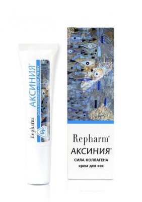 Купить repharm (рефарм) крем для век сила коллагена аксиния, 15мл в Бору