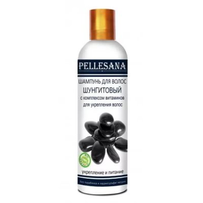 Купить pellesana (пеллесана) шампунь для волос шунгитовый с комплексом витаминов для укрепления волос 250 мл в Бору