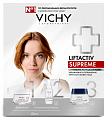 Vichy Liftactiv (Виши) набор Liftactiv supreme: крем дневной, 50мл+крем ночной, 15мл+флюид, 3мл