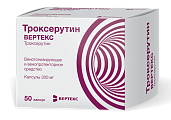 Купить троксерутин-вертекс, капсулы 300мг, 50 шт в Бору