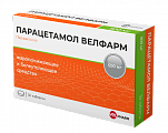 Купить парацетамол велфарм, таблетки 500мг, 30 шт в Бору