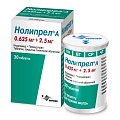 Купить нолипрел а, таблетки, покрытые пленочной оболочкой 0,625мг+2,5мг, 30 шт в Бору