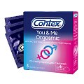 Купить contex (контекс) презервативы you&me orgasmic из натурального латекса 3шт в Бору