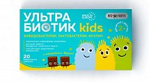 Купить ультрабиотик кидс bioforte (биофорте), таблетки жевательные со вкусом шоколада, 20 шт бад в Бору