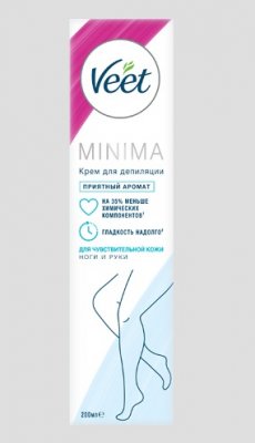 Купить veet minima (вит) крем для депиляции для чувствительной кожи, 200мл в Бору