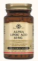 Купить solgar (солгар) альфа-липоевая кислота 60мг, капсулы 500мг 30 шт бад в Бору