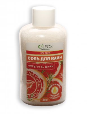 Купить oleos (олеос) соль морская для ванн упругость кожи, 400г в Бору