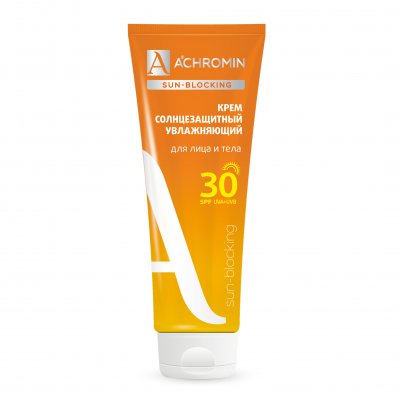 Купить achromin sun blocking (ахромин) крем для лица и тела солнцезащитный 250мл spf30 в Бору