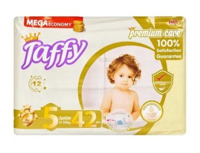 Купить taffy premium (таффи) подгузники для детей, размер 5 (11-25 кг) 42шт в Бору