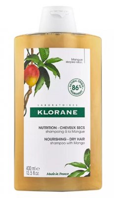 Купить klorane (клоран) шампунь для сухих и поврежденных волос манго, 400мл в Бору