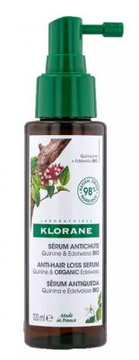 Купить klorane (клоран) концентрат для волос против выпадения волос с хинином и экстрактом эльведейса, 100мл в Бору
