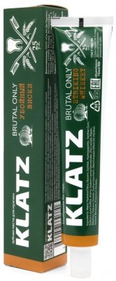 Купить klatz (клатц) зубная паста для мужчин убойный виски, 75мл в Бору