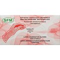 ПЕРЧАТКИ СМОТР SFM ЛАТЕКС Н/СТЕР НЕОПУДР ТЕКСТУР ХЛОРИНАЦИЯ ОДНОКРАТ L N50 ПАР/НАТУРАЛЬНЫЙ