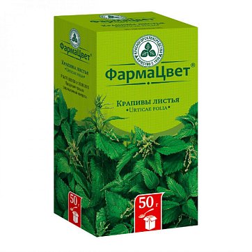 Крапивы листья, пачка 50г