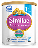 Купить симилак (similac) 1 гипоаллергенный смесь молочная 375г в Бору