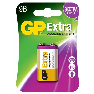 Купить батарейка алкалиновая gp экстра 1604ax-5cr1 9b, 1 шт в Бору