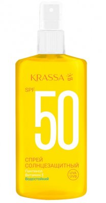 Купить krassa (красса) спрей солнцезащитный spf50 150мл в Бору