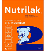 Купить  nutrilak (нутрилак) 2 молочная смесь с 6 месяцев, 300г в Бору