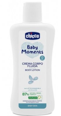Купить chicco baby moments (чикко) лосьон для тела для новорожденных, 200мл в Бору